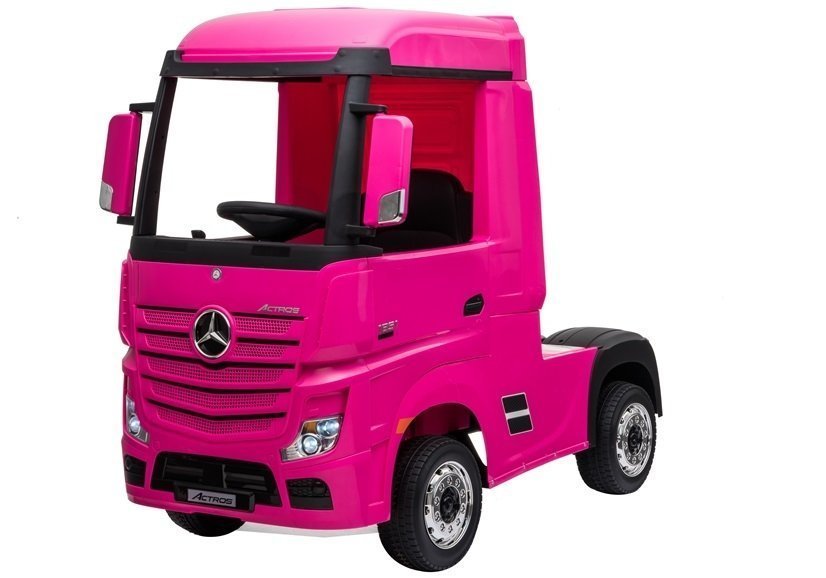 mamido  Elektrické autíčko Mercedes Actros 4x4 2x12V růžové