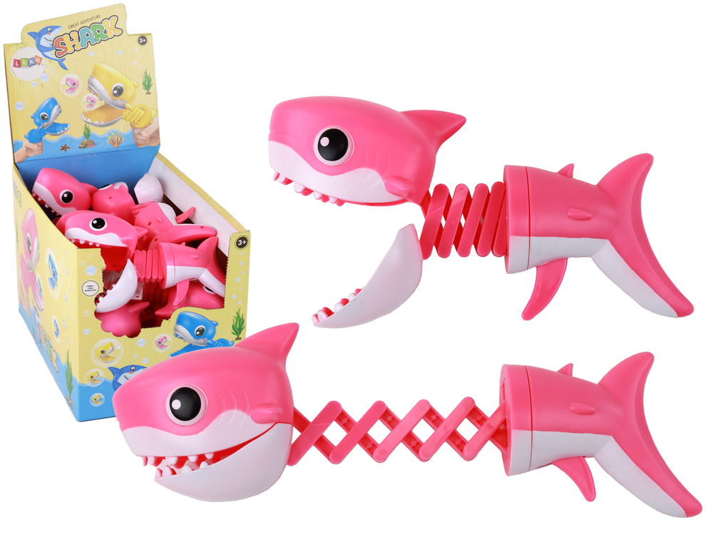 mamido  Pistole kousající žralok růžová