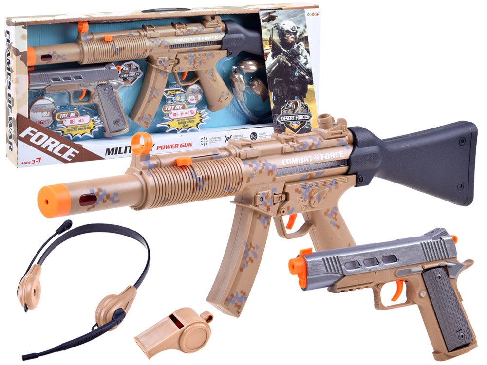 mamido Detská vojenská pištole a puška
