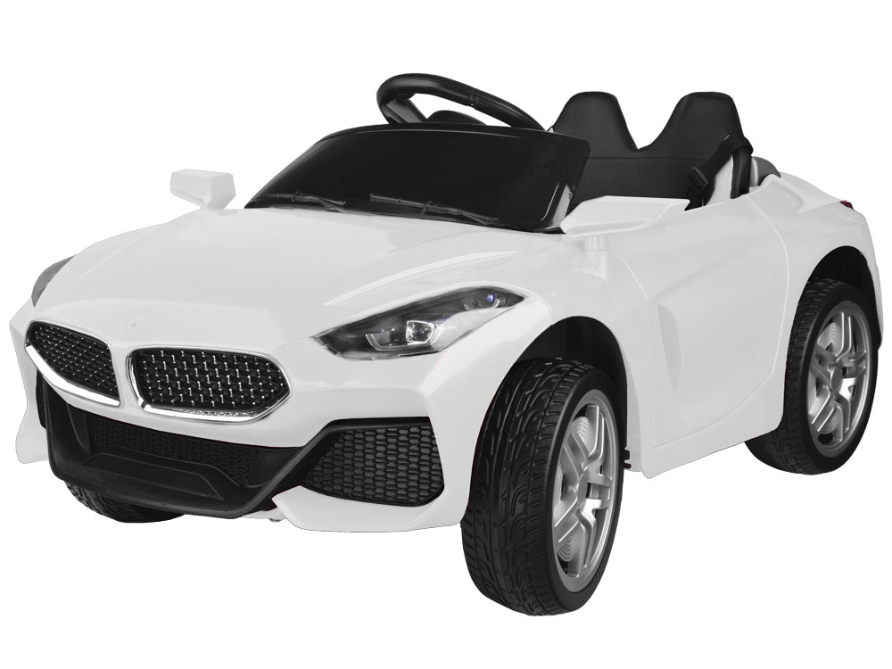 mamido Elektrické autíčko BEMA cabrio biele