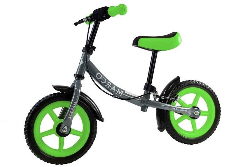 mamido Detské odrážadlo Marco kolesá EVA zelené