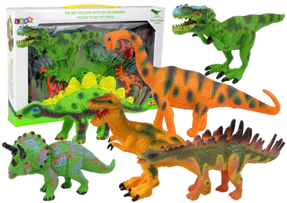 mamido Dinosauria sada figúrky Modely 6 kusov Príslušenstvo