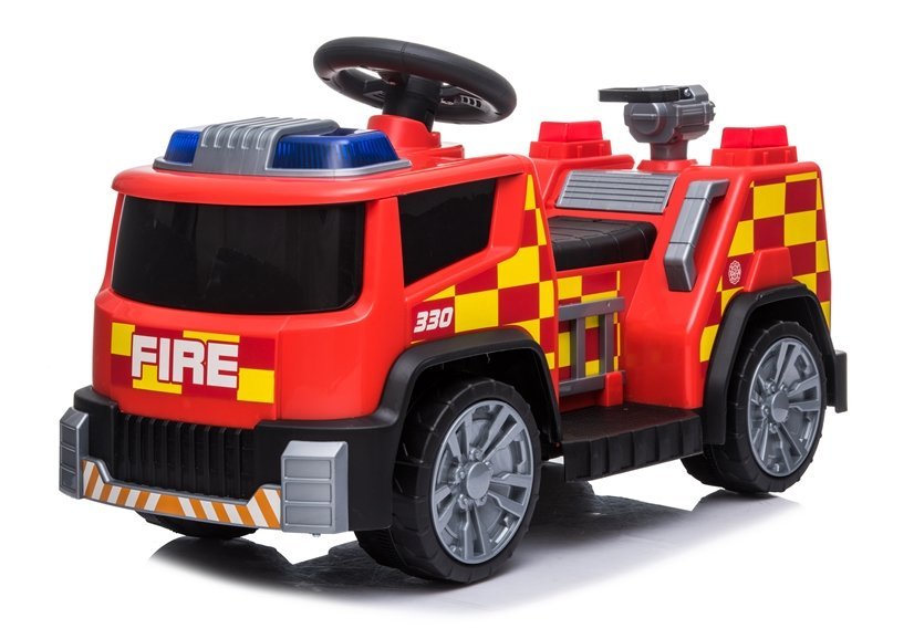mamido Elektrické autíčko hasiči červené