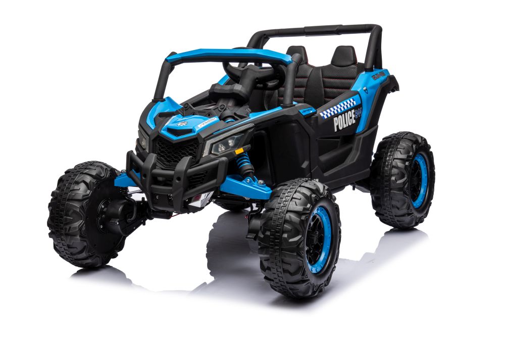 mamido Elektrické autíčko Buggy JH-105 Policajné modré 24V 4x4