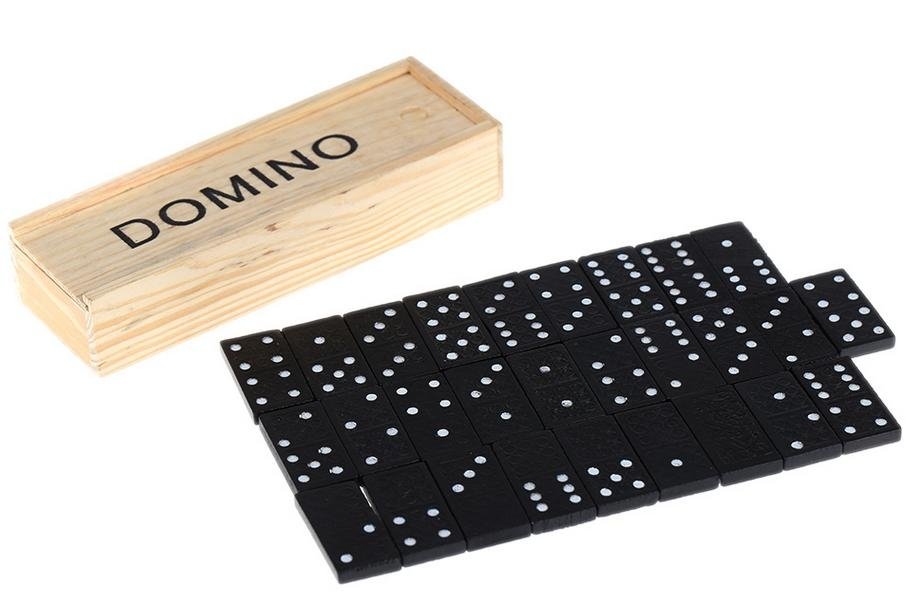 mamido Hra Domino v drevenej krabičke