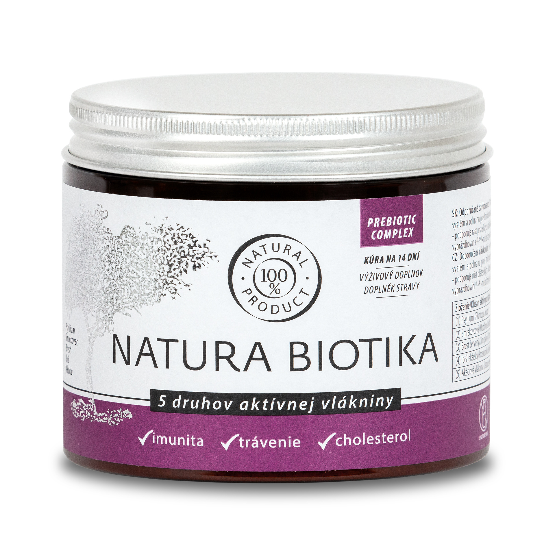 Apothecary Natura Biotika - aktivní vláknina