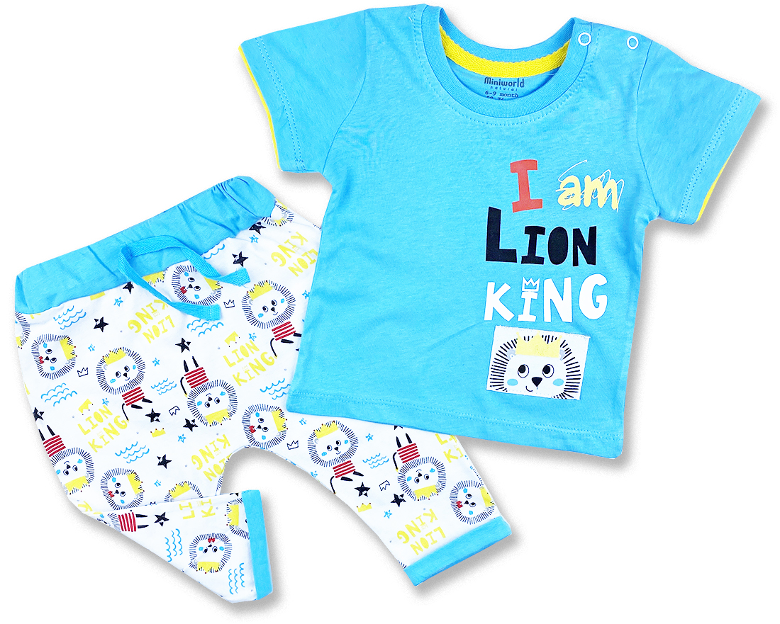 Miniworld 2dielny set pre bábätká - I am Lion King veľkosť: 74-80