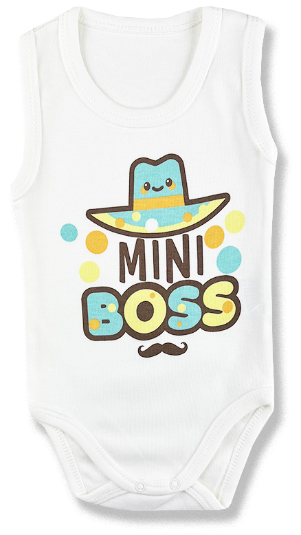 LULLABY Kojenecké tielkové body - Mini Boss veľkosť: 62 (2-4m)