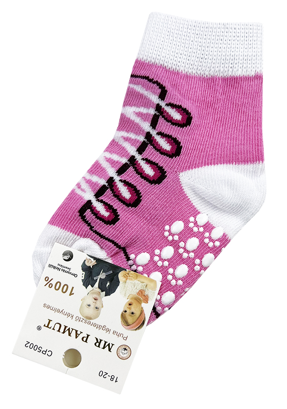 Mr. Pamut Protišmykové ponožky pre bábätká- Šnúrky veľkosť: 21-23