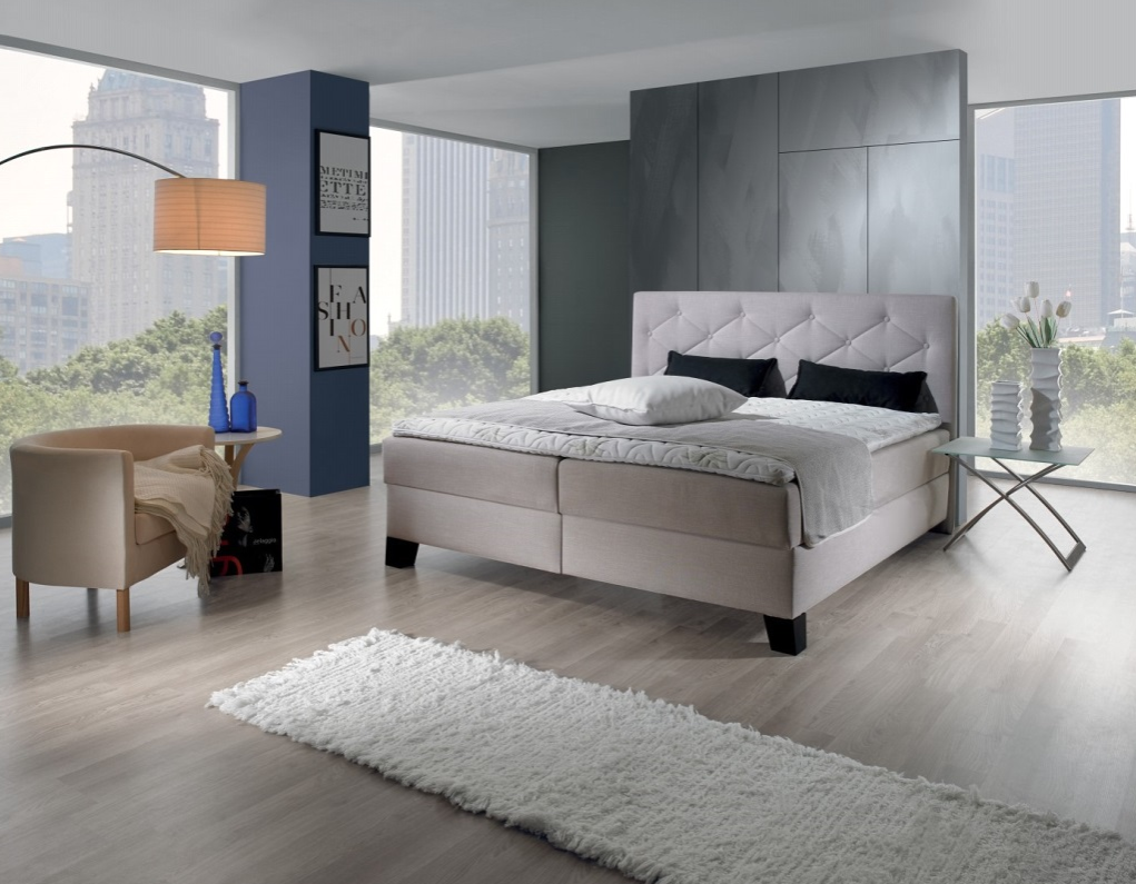 New Design  Manželská posteľ DIVA 180 | s topperom Extra