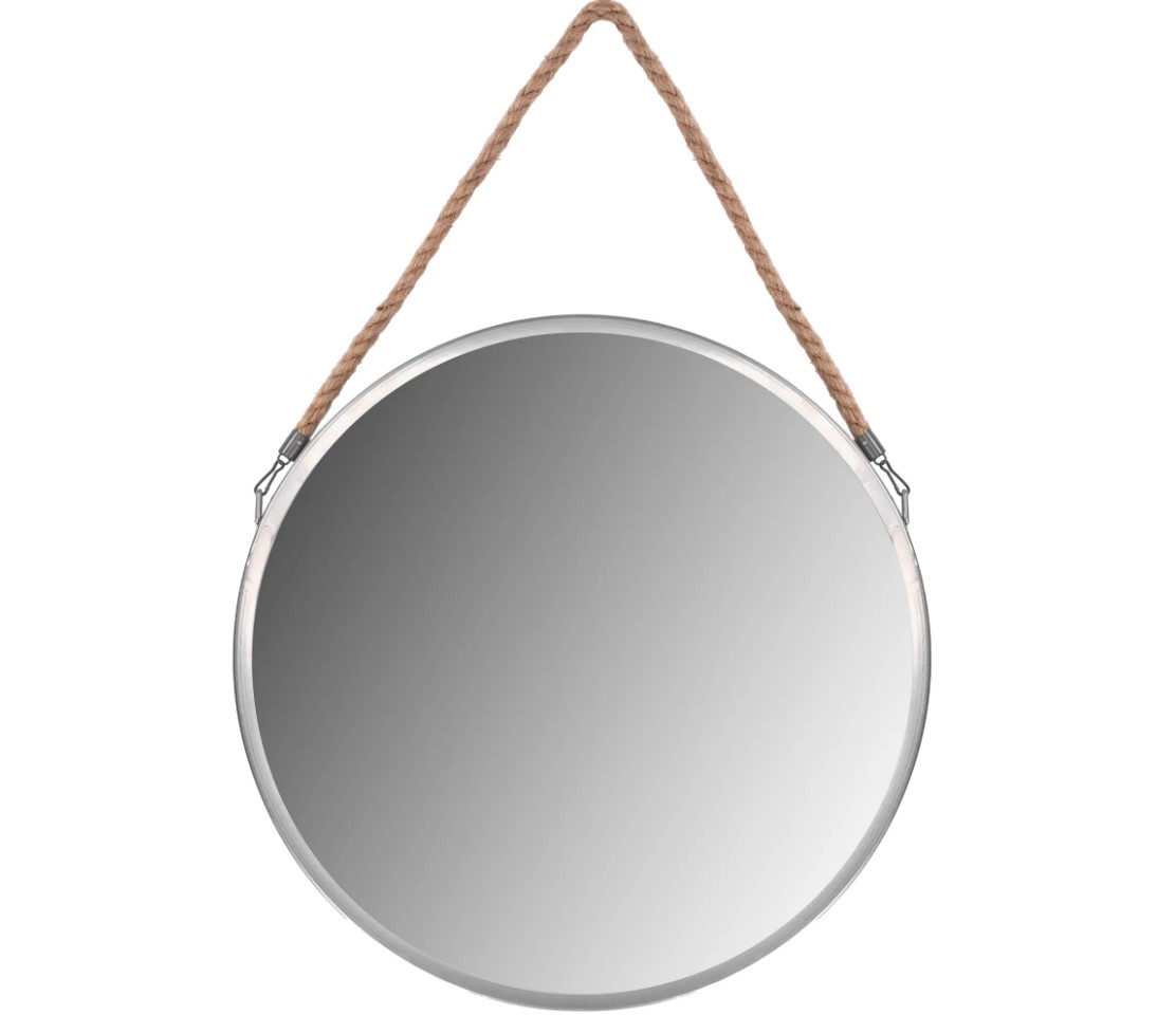 ArtPodlas Zrkadlo TUTUM KLMH-0410S-1 | sivá 40 cm