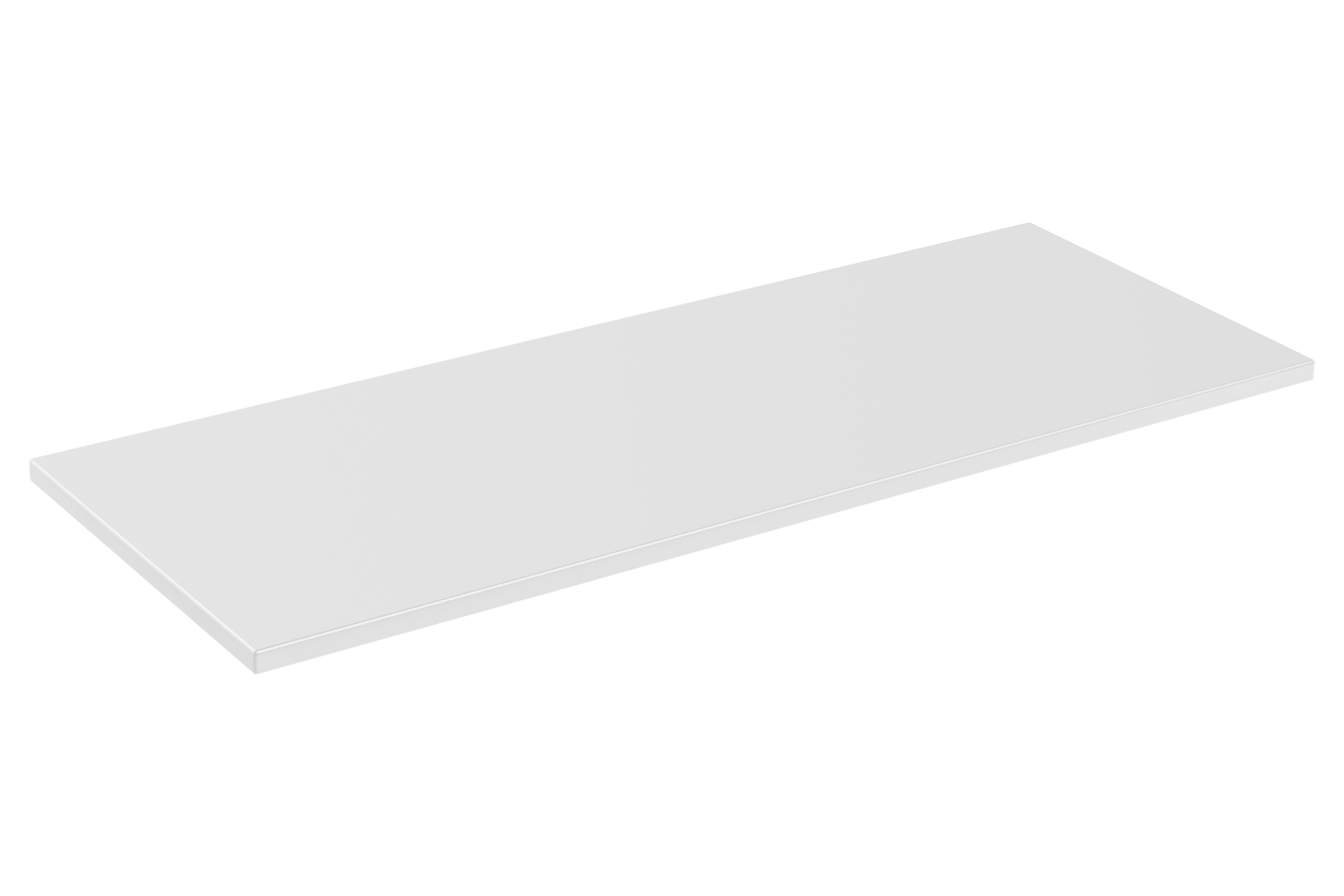 ArtCom Doska pod umývadlo ICONIC White | biely mat Typ: Doska 140 cm / 89-140