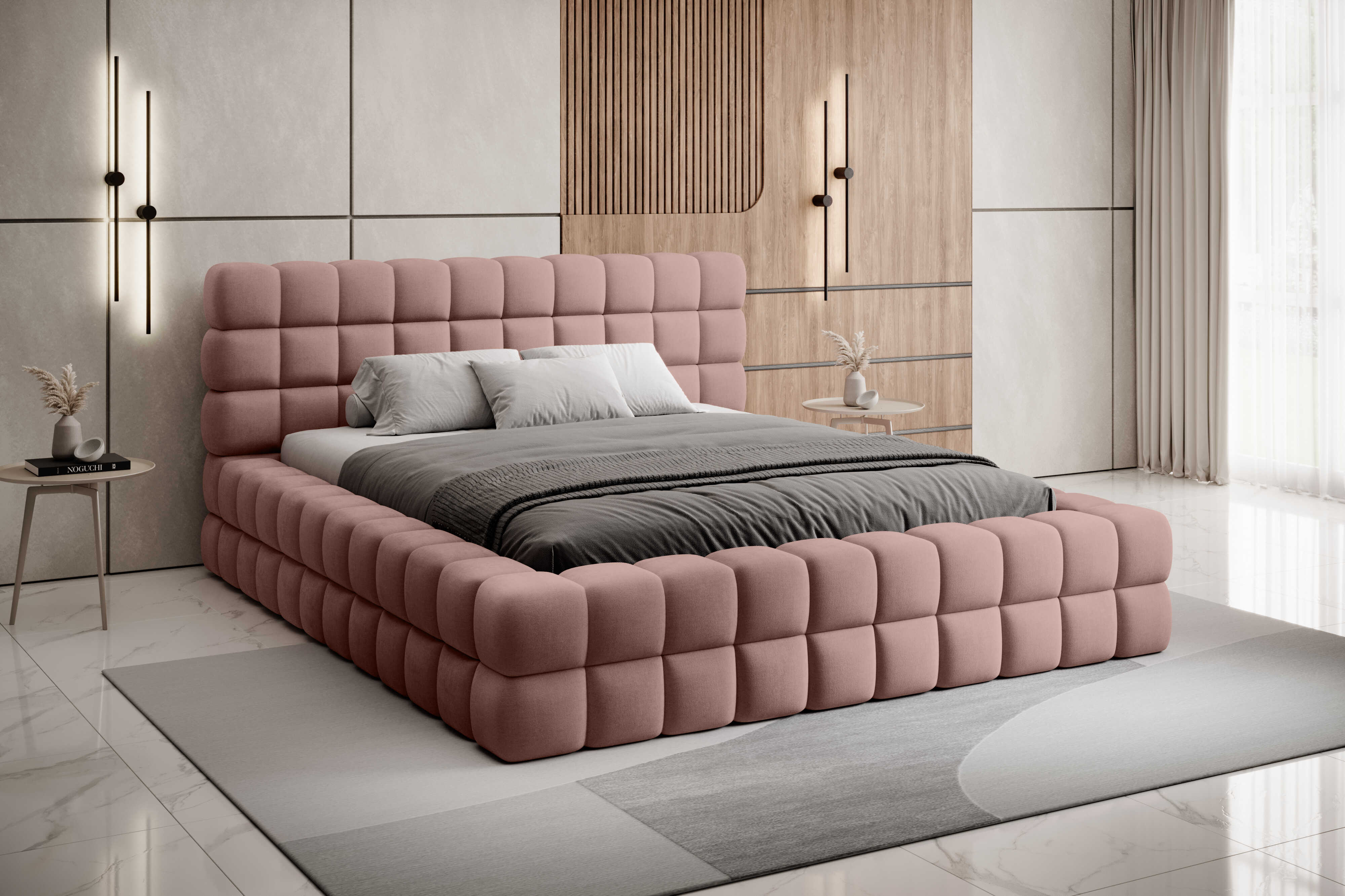 ArtElta Manželská posteľ DIZZLE | 160 x 200 cm Farba DIZZLE: Touch 24