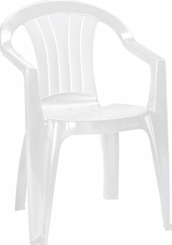 KETER Záhradná stolička CILIA | biela