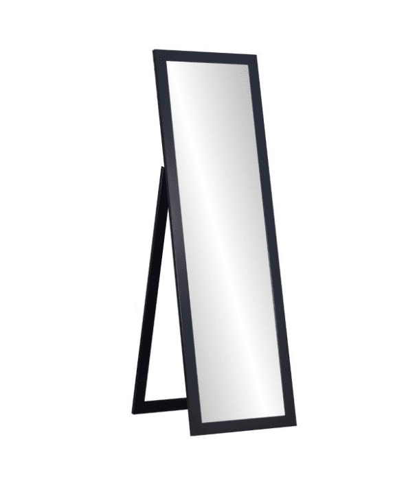 Elvisia Zrkadlo NORA | čierna 160 x 50 cm