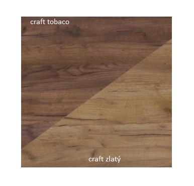 ArtCross Konferenčný stolík BETA Farba: Craft zlatý /  craft biely