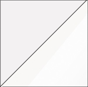 ArtCross Konferenčný stolík GAMMA Farba: Biela / biely lesk