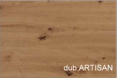 ArtCross Regál 130-2D VIA | 04 Farba: Dub artisan