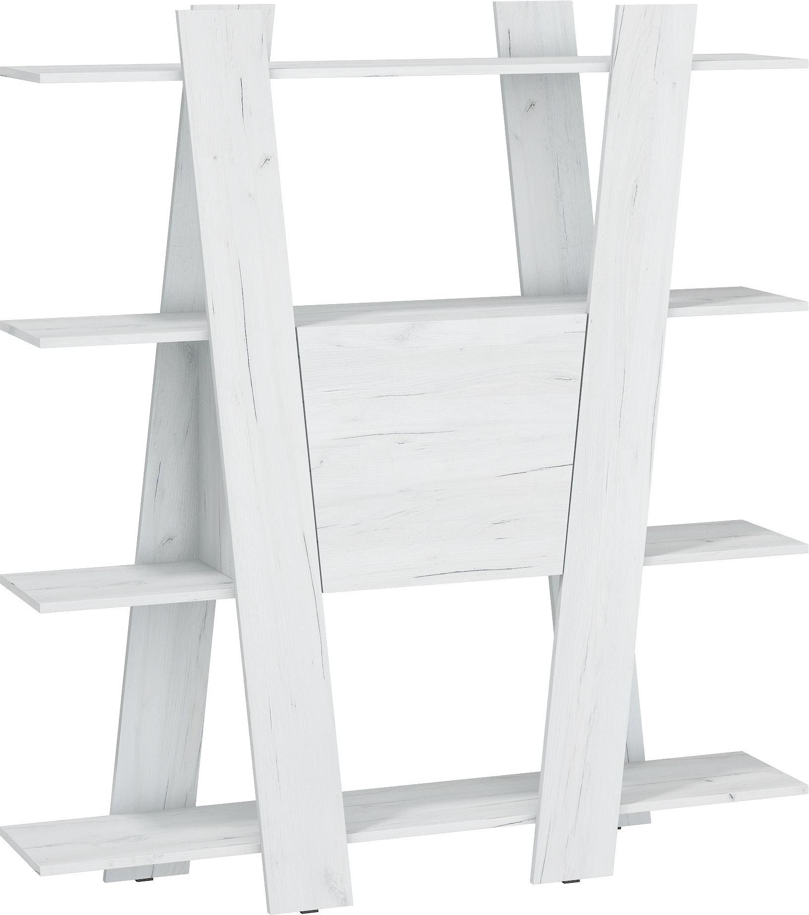 ArtCross Regál 140-2D VIA | 06 Farba: craft biely