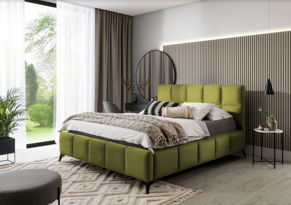 Artelta Manželská postel MIST | 160 x 200 cm barevné provedení: Loco 33