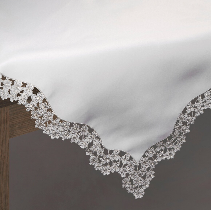 ArtFir Ubrus ANDY | bílá 85 x 85 cm