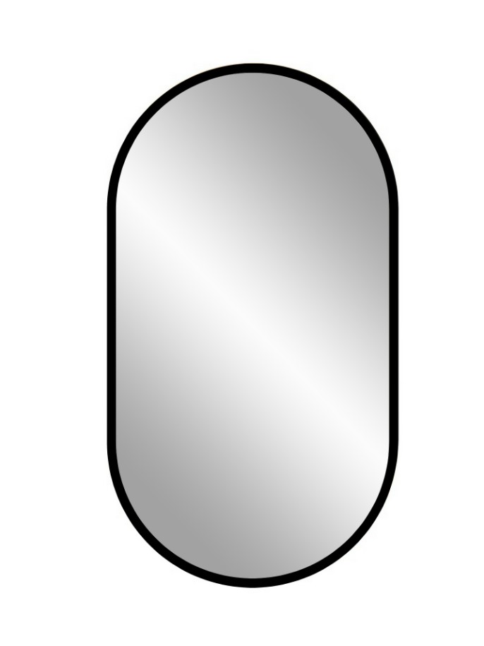 ArtCom LED zrcadlo APOLLO | černé