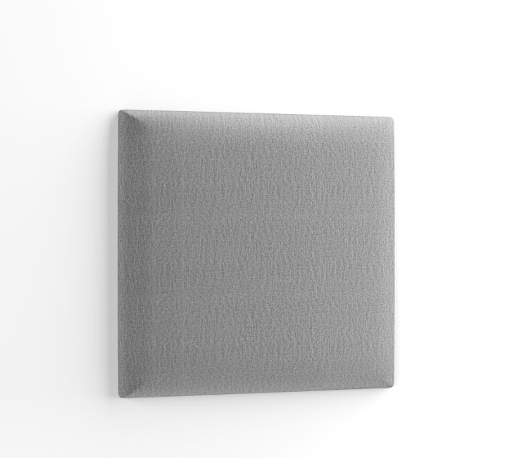 Artelta Čalouněný panel | 40 x 40 cm Barva: Monolith 84 / světle šedá