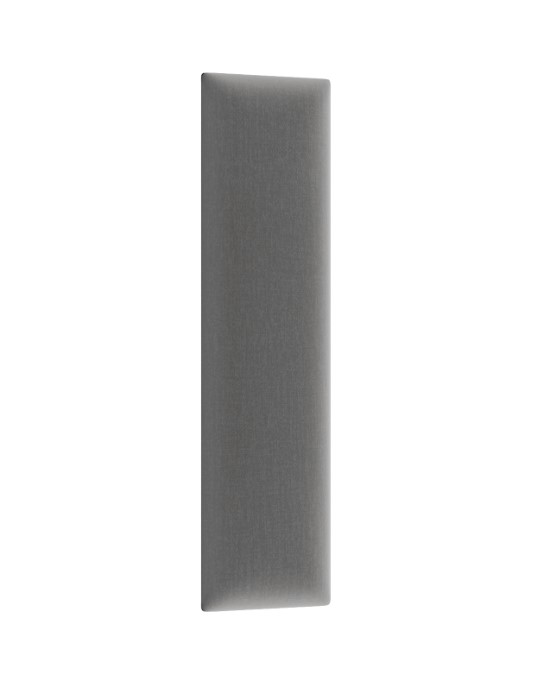 Artelta Čalouněný panel | 60 x 15 cm Barva: Monolith 85 / šedá