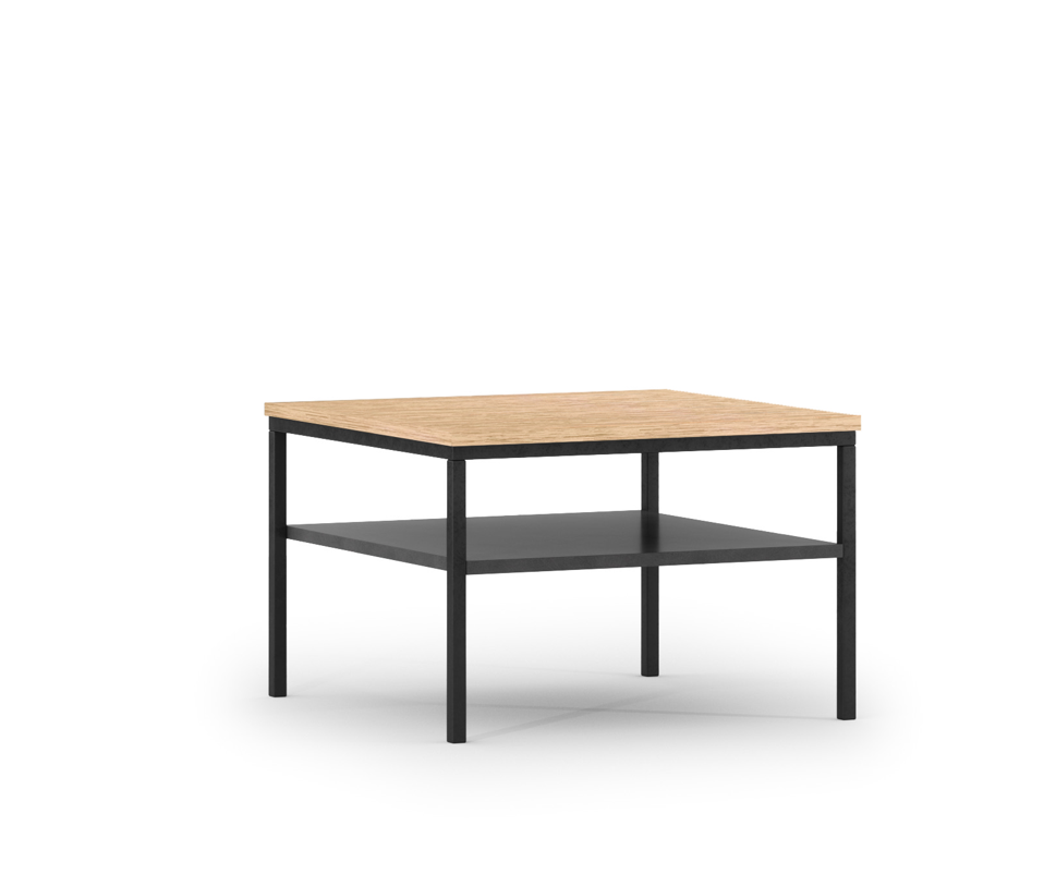 Artelta Konferenční stolek LANZZI Barva: Černá / dub artisan