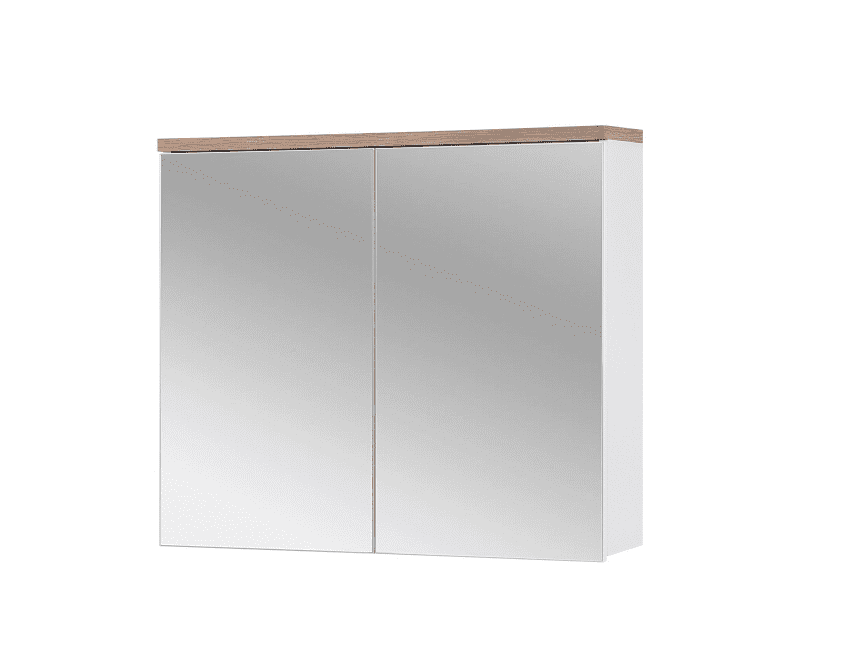 ArtCom Zrcadlová skříňka BALI White 841 | 80 cm