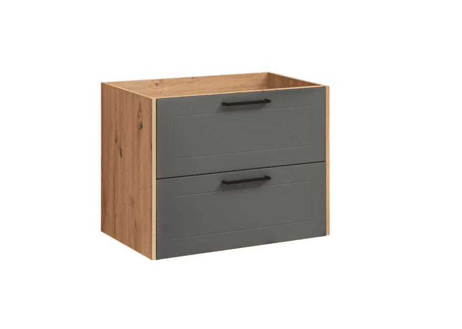 ArtCom Skříňka pod umyvadlo MADERA Grey 821 | 80 cm