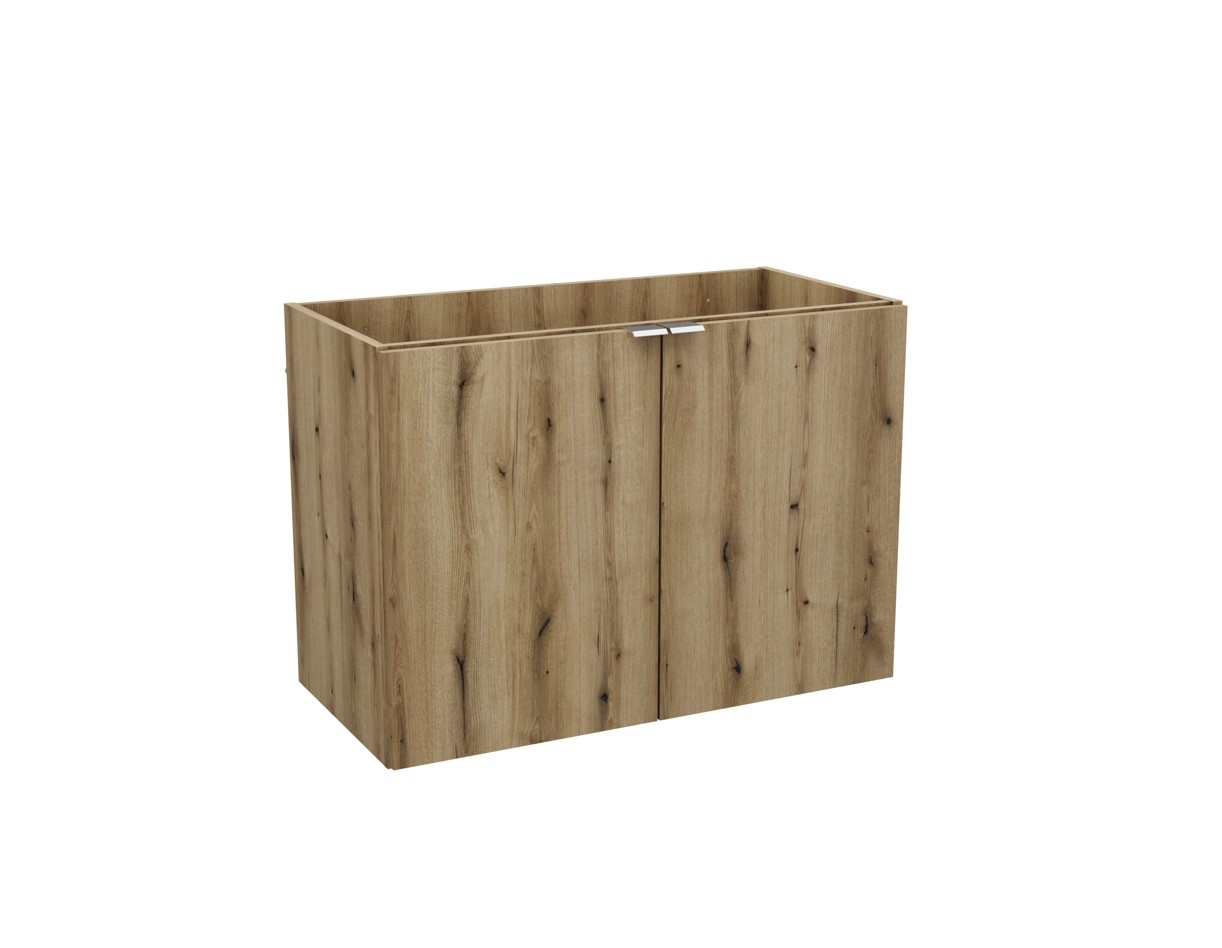 ArtCom Skříňka pod umyvadlo NOVA Oak 82-80-2D | 80 cm s dvířky