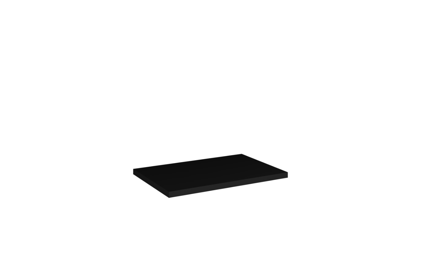 ArtCom Deska pod umyvadlo NOVA Black Typ: Deska 30 cm / 89-30