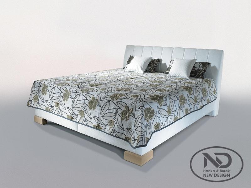 New Design Manželská postel CASSA 160 | ND3 Varianta: s roštem / ND3 bez matrace