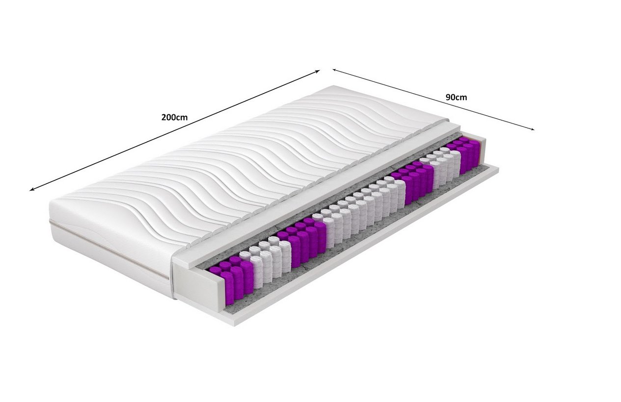 ELTAP Taštičková matrace PAOLA Matrace: 90*200cm