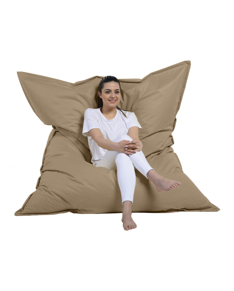 ASIR Sedací vak GIANT CUSHION 140X180 hnědý