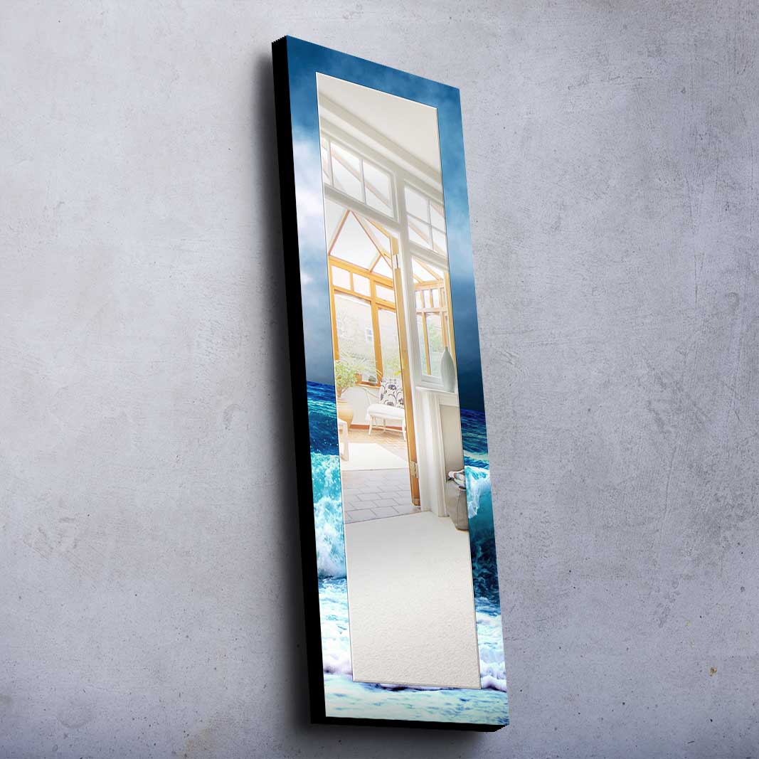 ASIR Dekorativní zrcadlo MOŘE 40 x 120 cm