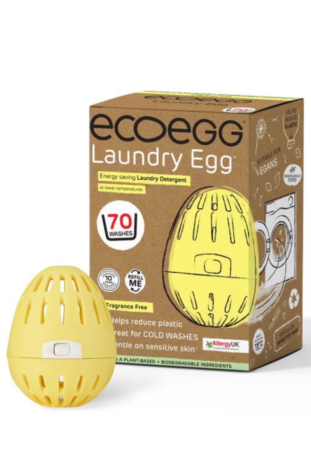 Ecoegg prací vajíčko bez vůně Počet praní: 70