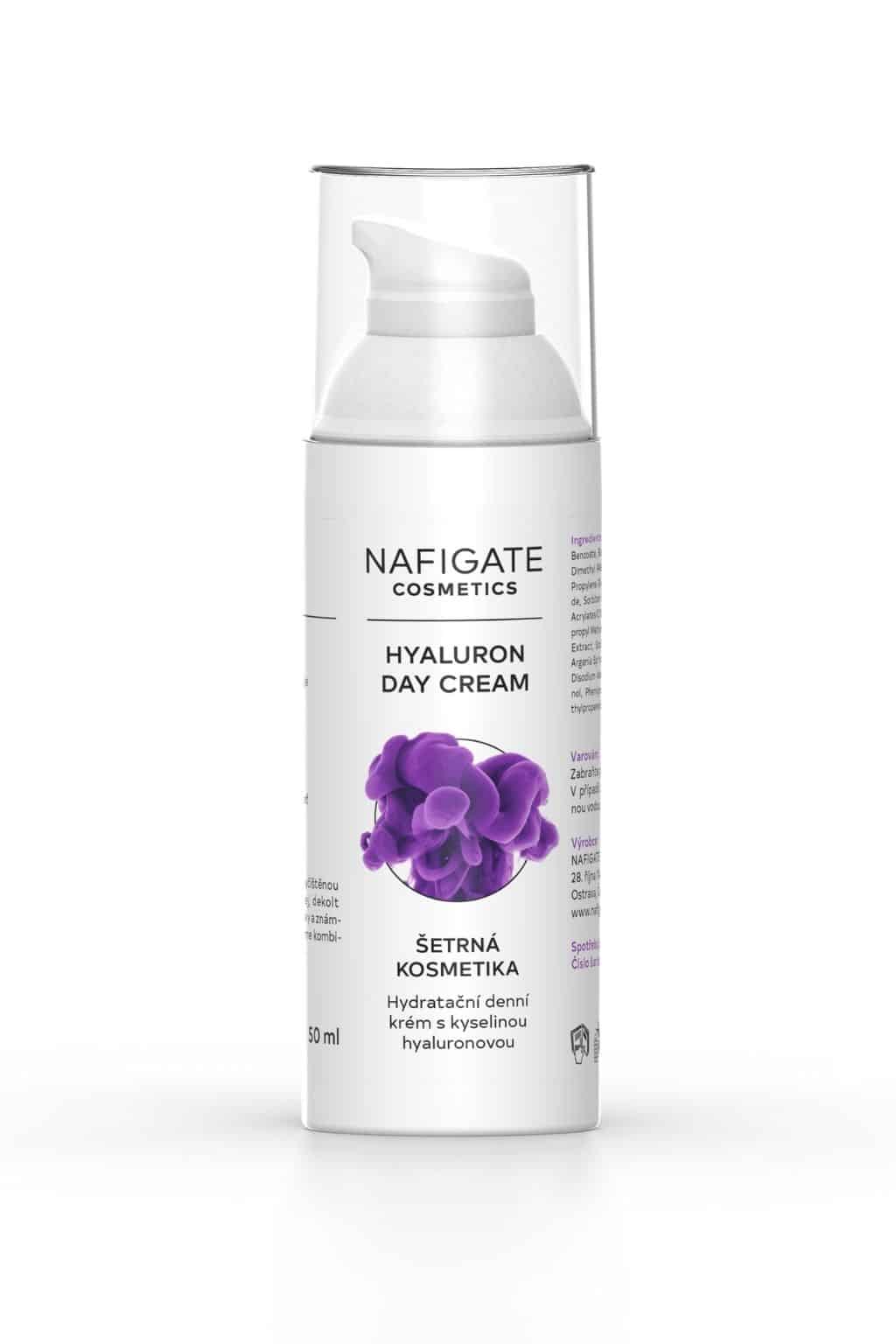 NAFIGATE Hydratační denní krém proti vráskám SPF 15 – Hyaluron Day Cream 50ml