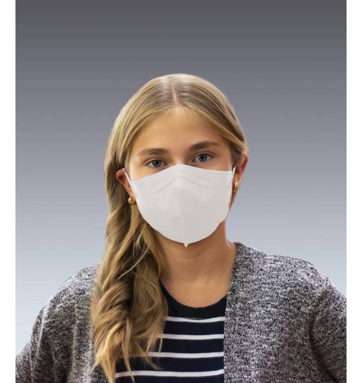 PARDAM - český výrobce respirátorů BreaSAFE Nanovlákenná maska BreaSAFE COMMUNITY MASK KIDS Varianta: bílá