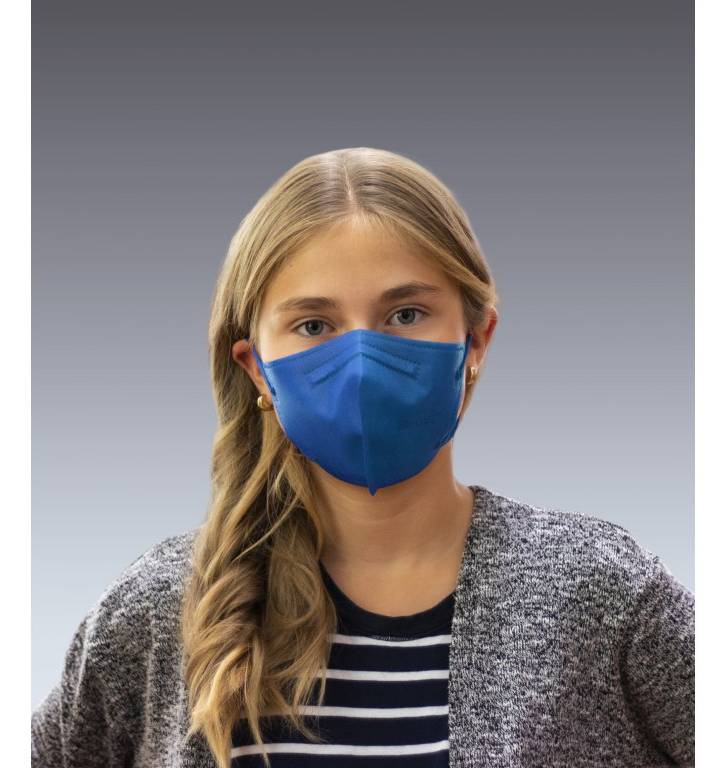 PARDAM - český výrobce respirátorů BreaSAFE Nanovlákenná maska BreaSAFE COMMUNITY MASK KIDS Varianta: modrá
