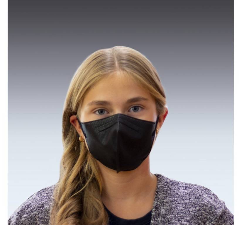 PARDAM - český výrobce respirátorů BreaSAFE Nanovlákenná maska BreaSAFE COMMUNITY MASK KIDS Varianta: černá