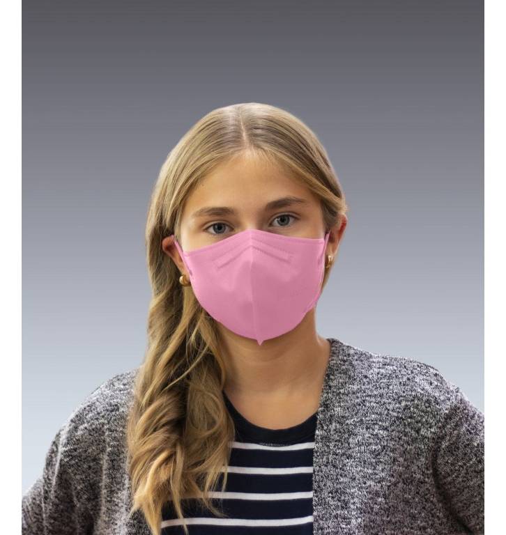 PARDAM - český výrobce respirátorů BreaSAFE Nanovlákenná maska BreaSAFE COMMUNITY MASK KIDS Varianta: růžová