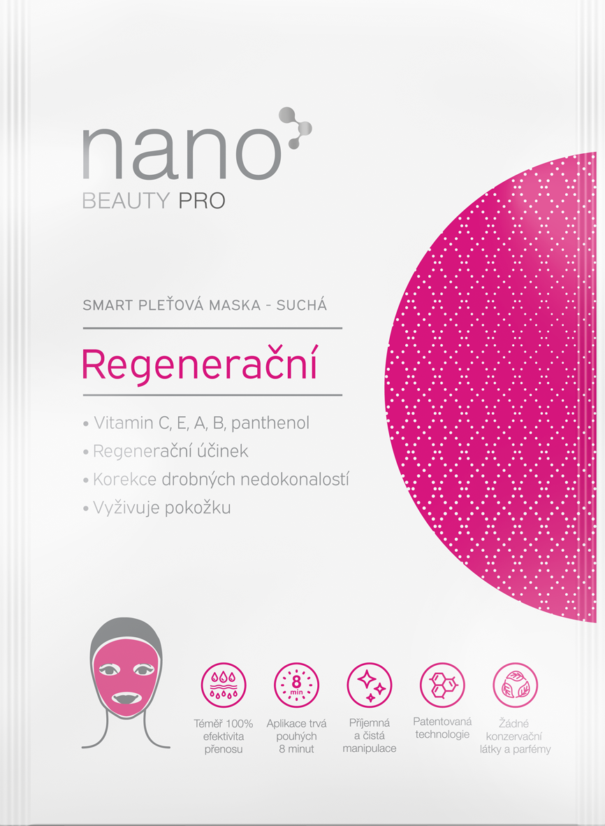Regenerační nanovlákenná maska nanoBeauty