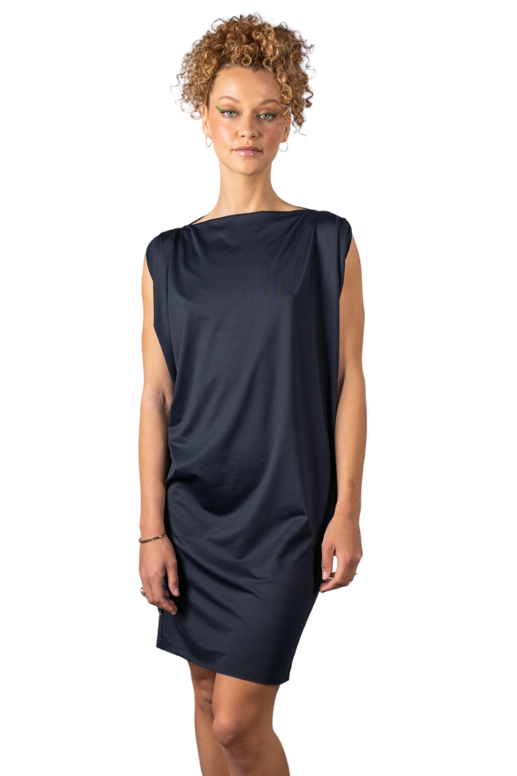 Černé šaty Oslo – nanoSPACE by LADA Velikost: M