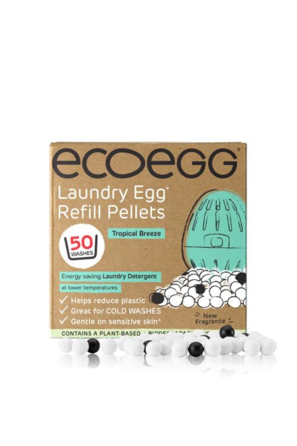 Ecoegg Náhradní náplň pro prací vajíčko tropický vánek
