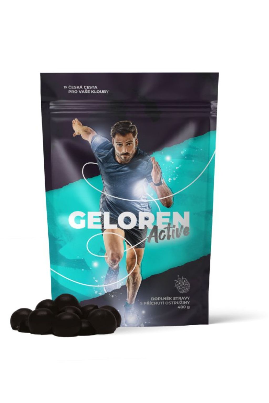 Geloren Active ostružina 400 g (90 tbl), kloubní výživa pro lidi