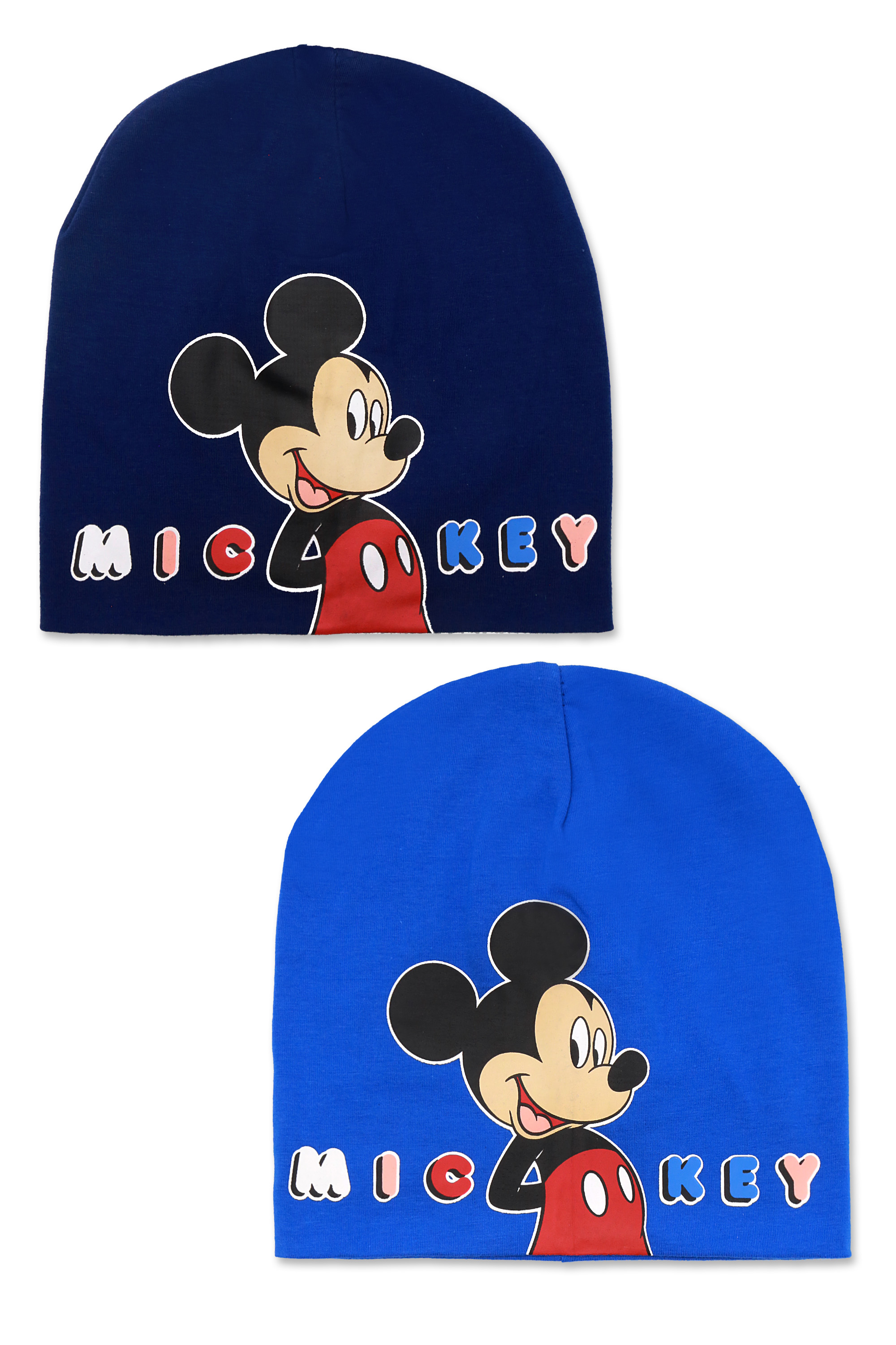 Mickey Mouse - licence Chlapecká čepice - Mickey Mouse ST-309, světle/ tmavě modrá Barva: Modrá tmavě, Velikost: velikost 52