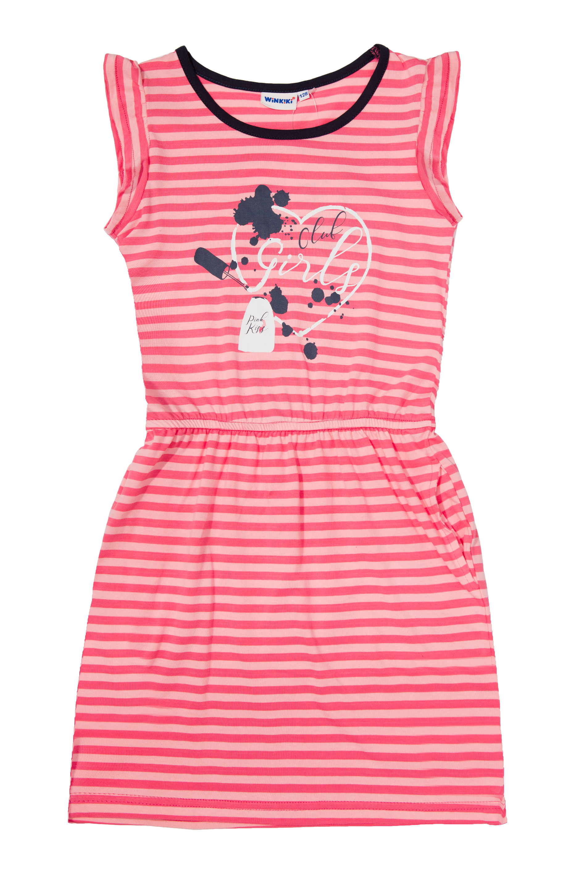 Dívčí šaty - WINKIKI WJG 01741, růžová Barva: Růžová, Velikost: 146