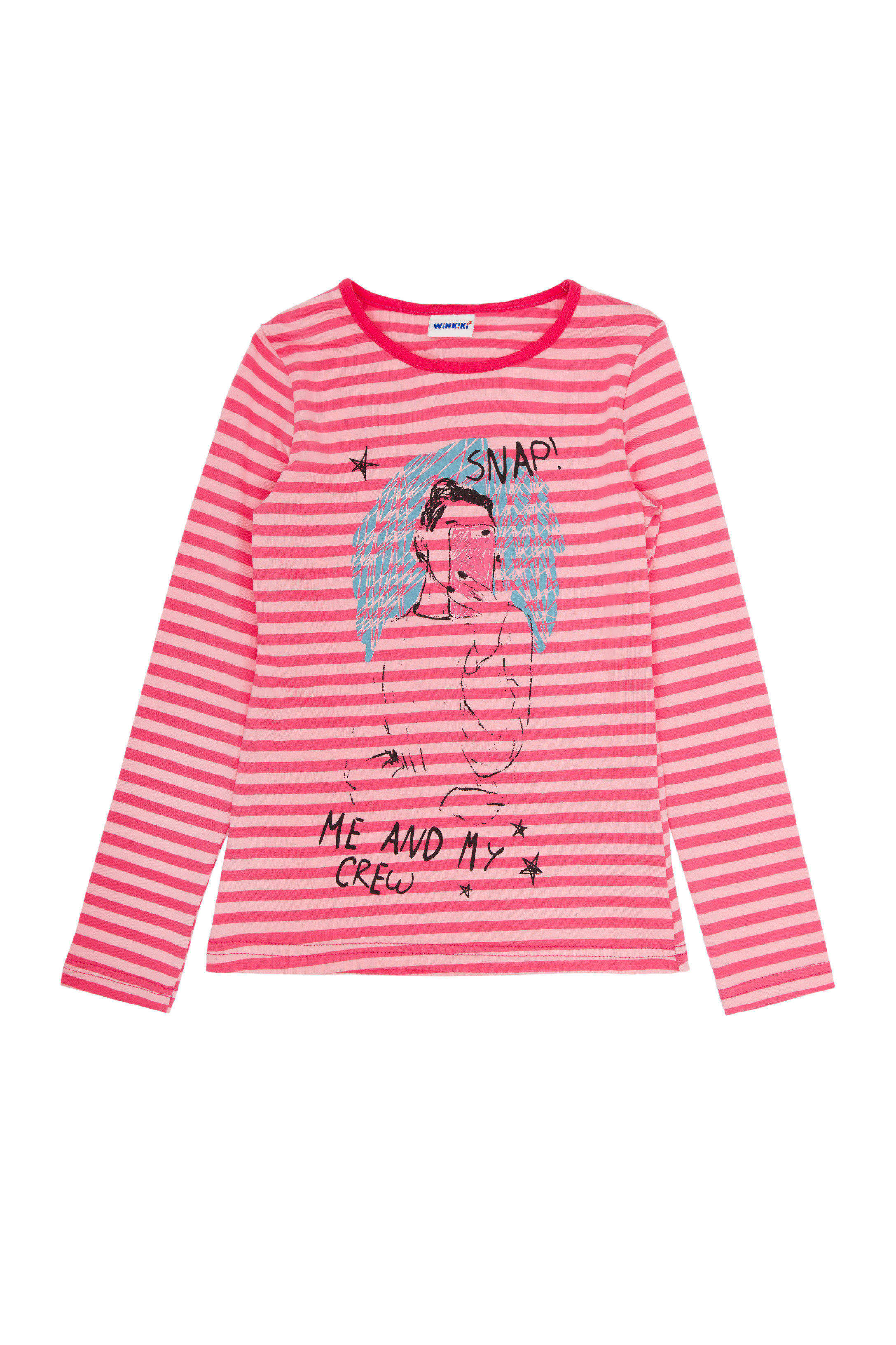 Dívčí triko - Winkiki WJG 01736, růžová Barva: Růžová, Velikost: 134